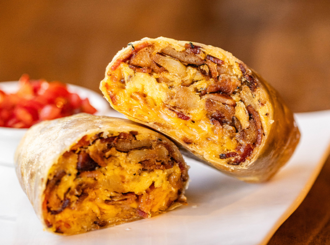 Bacon Breakfast Burrito